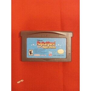 MAGICAL QUEST STAR MICKEY AND MINNIE/AUTHENTIC GBA GAME/ FAST SHIP